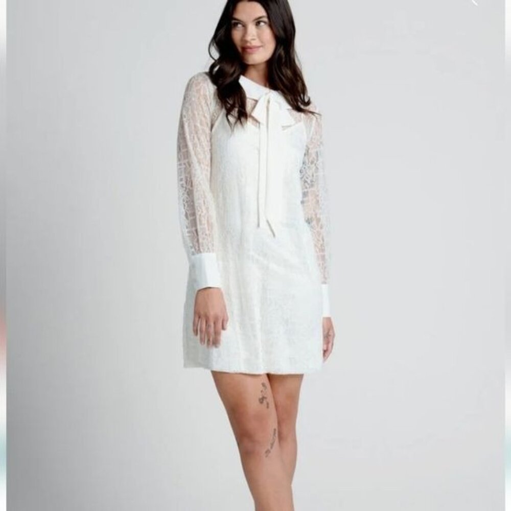 Modcloth Honeymoon Maven Shift Dress Small New Women's Romantic Party Bridal